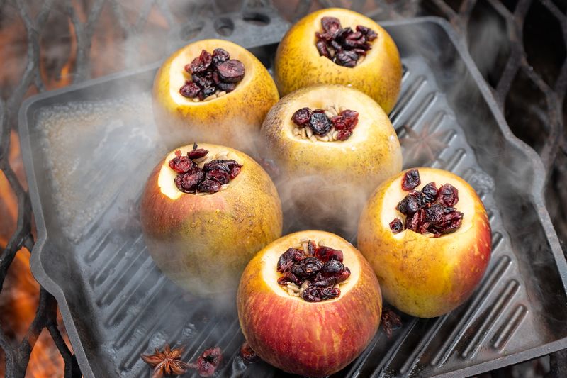 Campfire Stuffed Apples