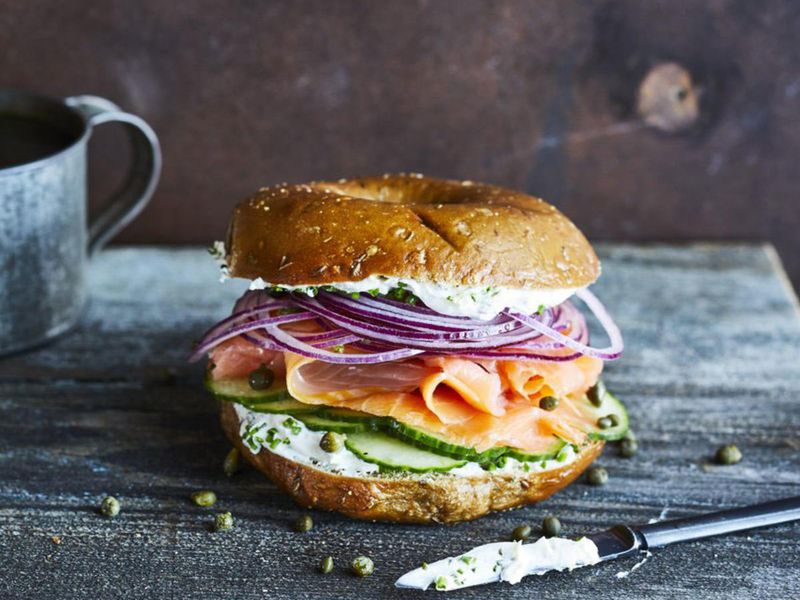 Smoked Salmon Bagel