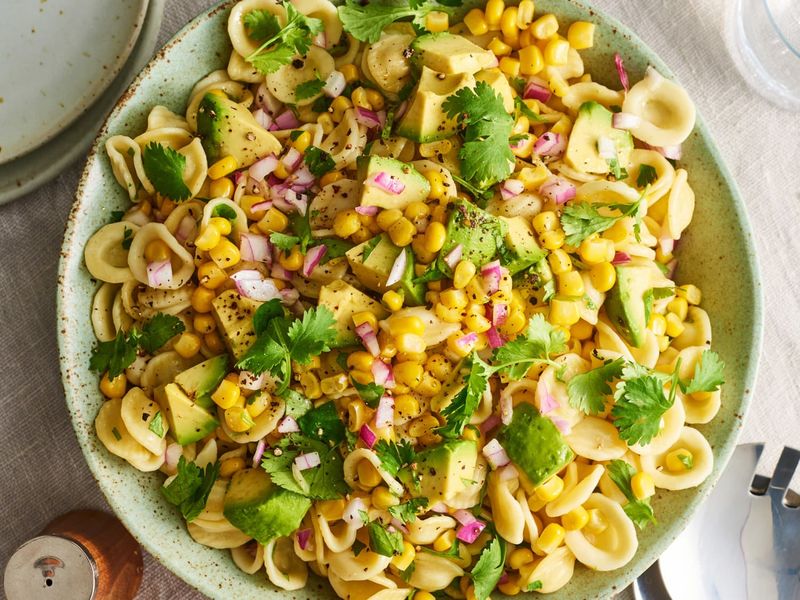 Avocado Lime Pasta Salad