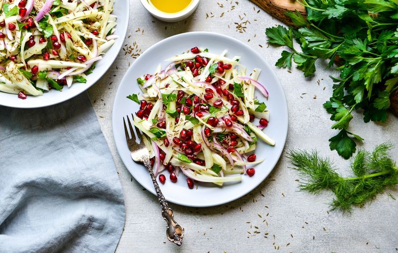 Pomegranate and Fennel Salad