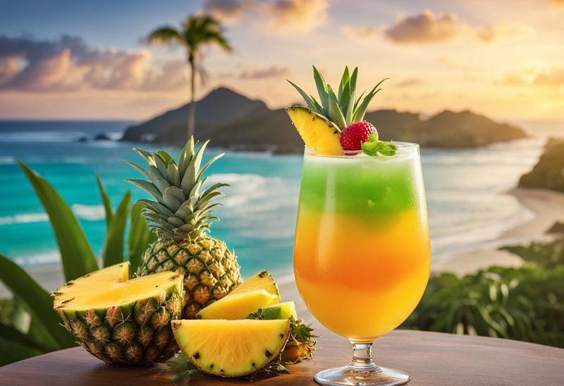 Tropical Sunrise Fizz