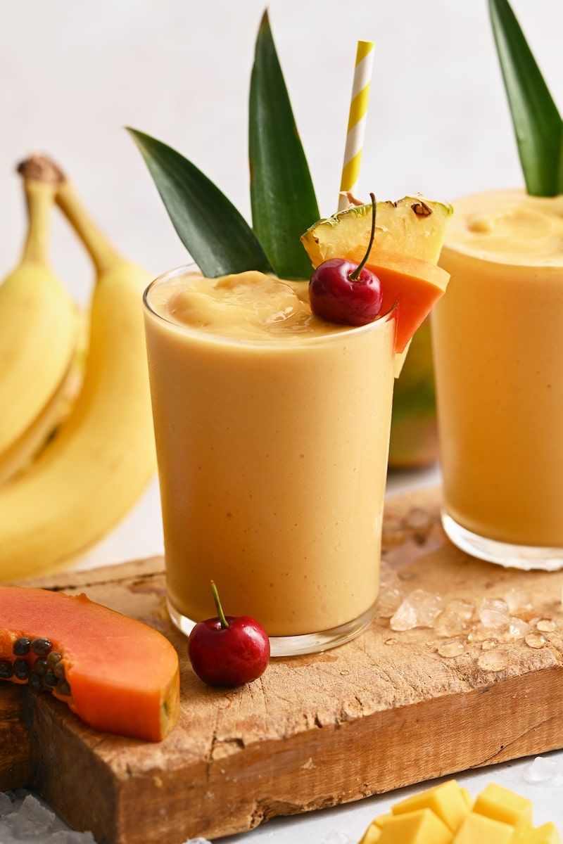 Tropical Fruit Smoothies