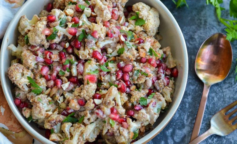 Roasted Cauliflower Salad