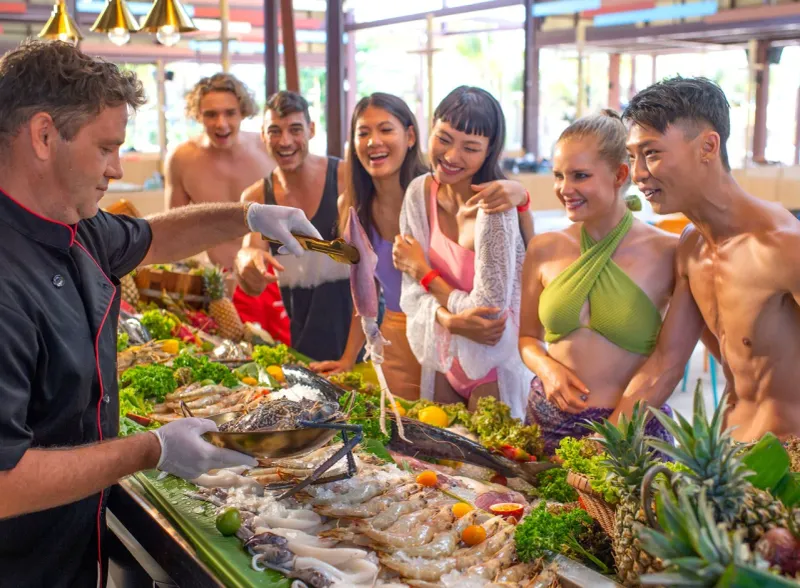 Tropical Paradise Buffet