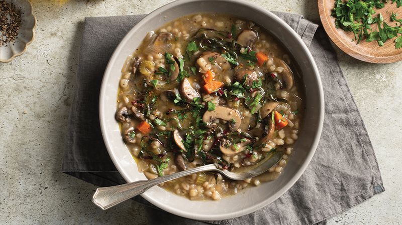 Mushroom and Barley Soup
