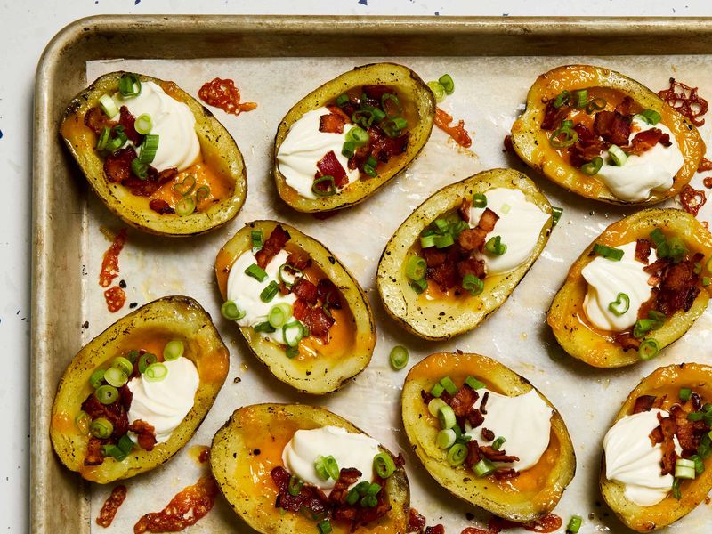 Loaded Baked Potato Skins