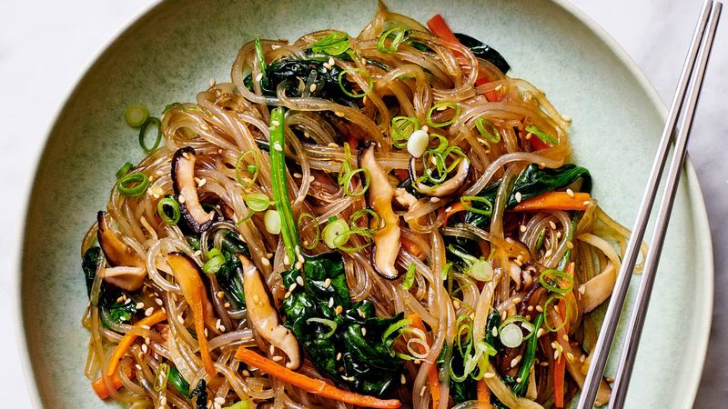 Japchae Noodle Bowl