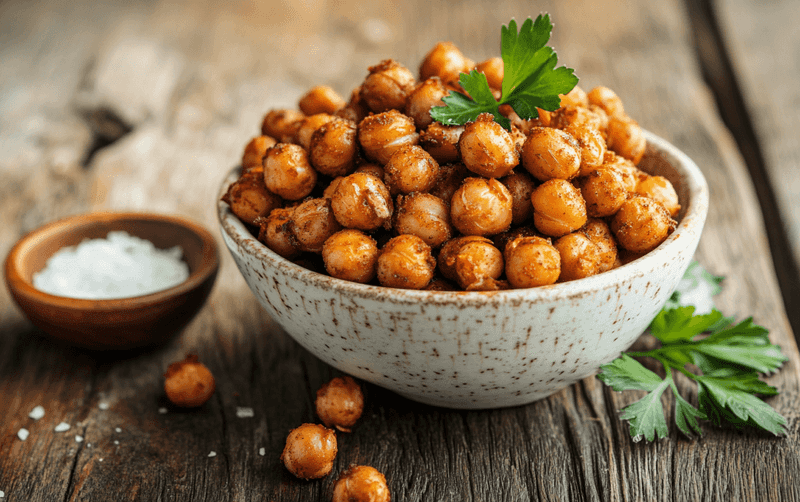 Spicy Roasted Chickpeas