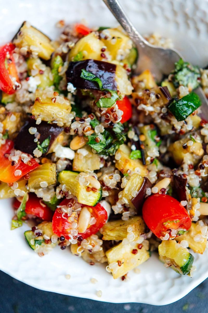 Day 2: Quinoa and Roasted Vegetables