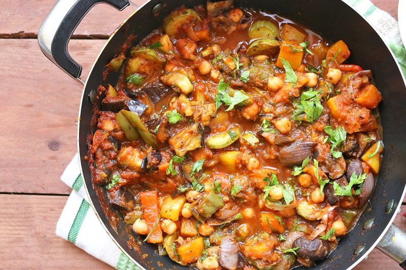 Day 30: Lentil and Roasted Vegetable Stew