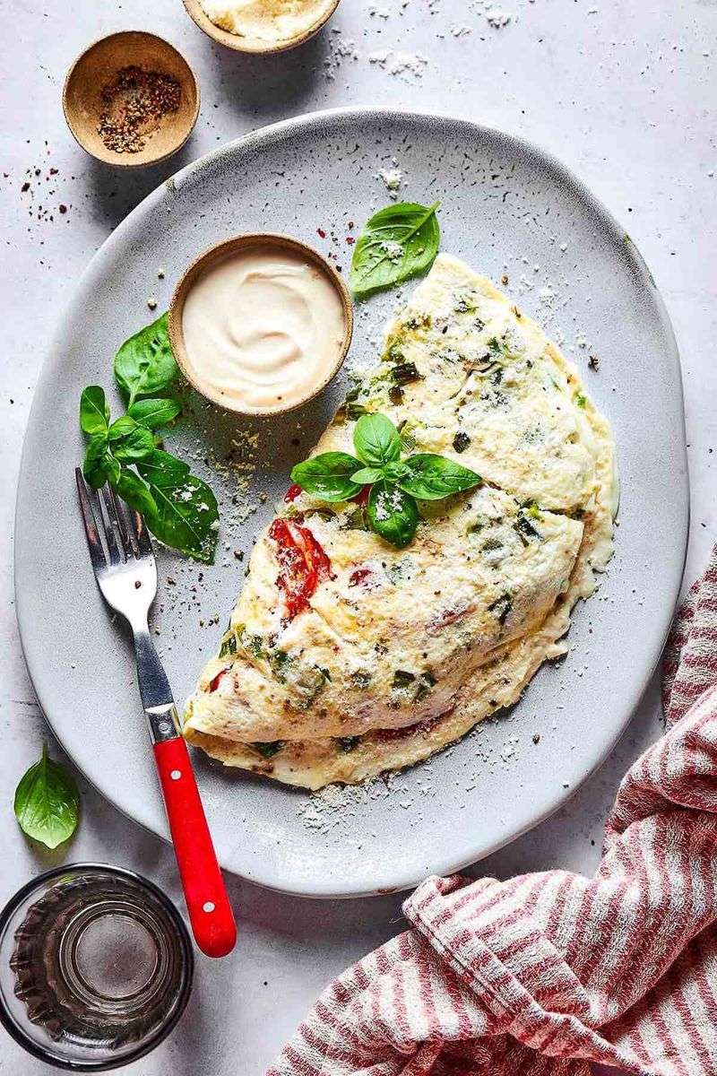 Day 6: Egg White Omelette with Veggies