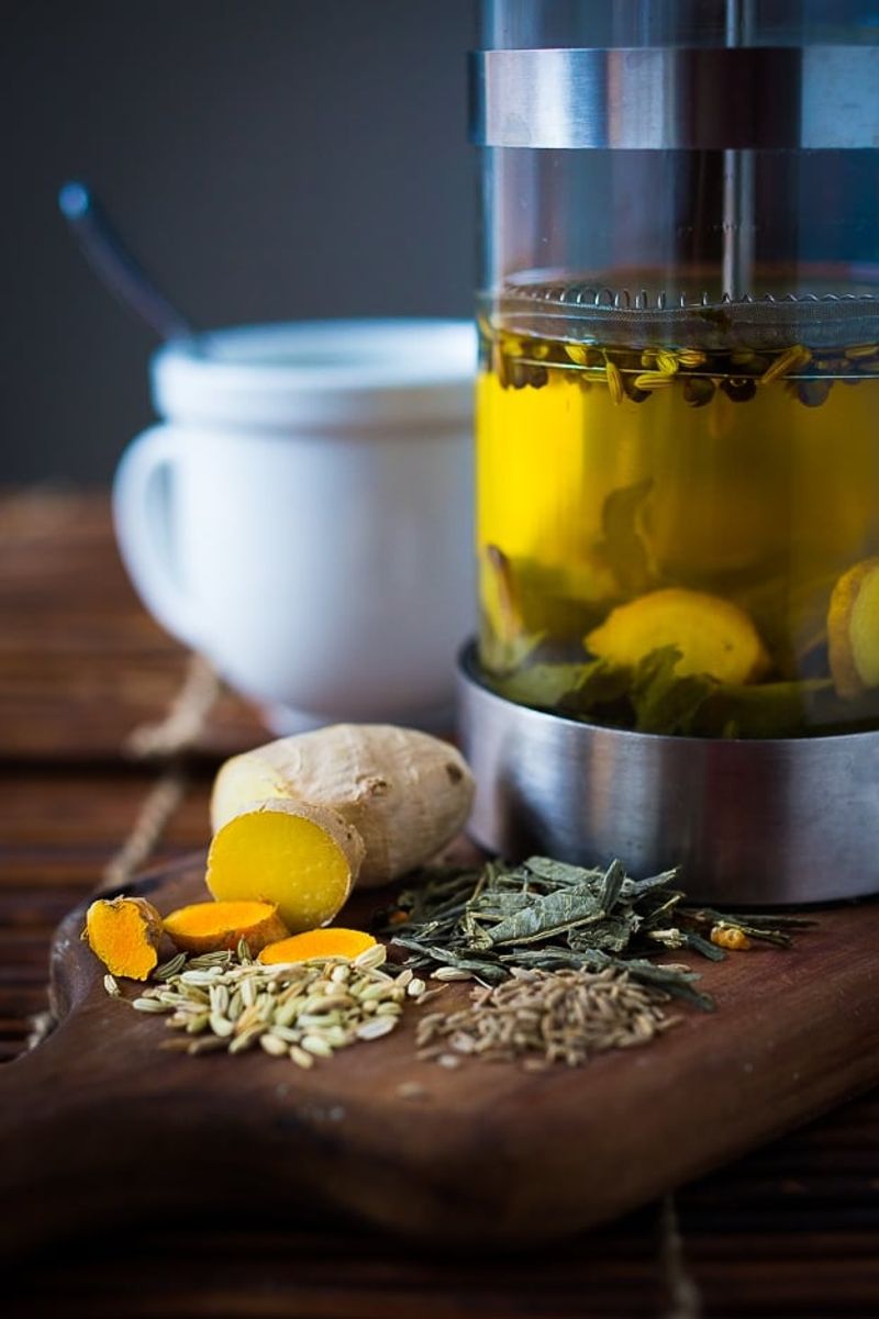 Day 7: Turmeric Herbal Tea