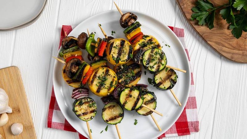 Grilled Vegetable Skewers