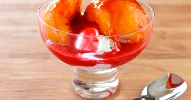 Peach Melba