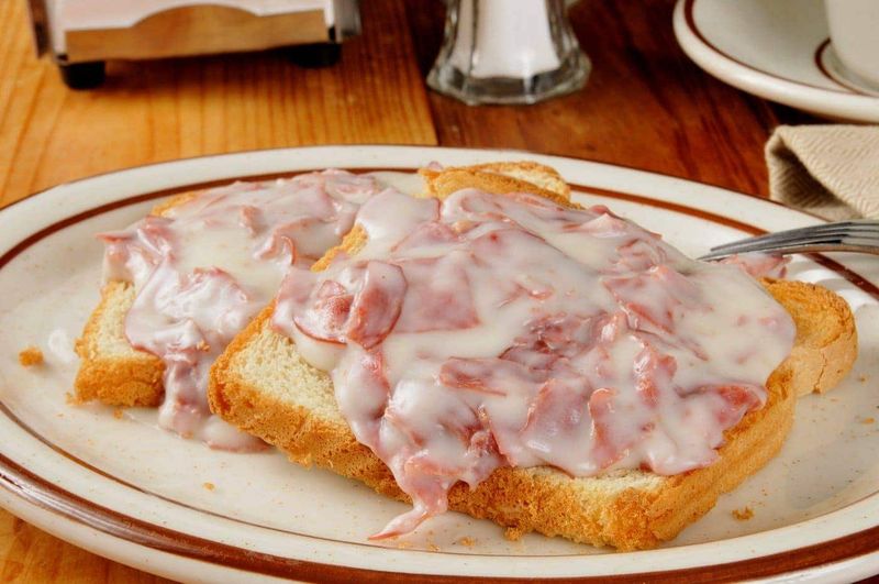 Chipped Beef on Toast