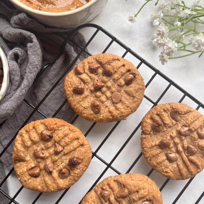Almond Butter Bliss Cookies