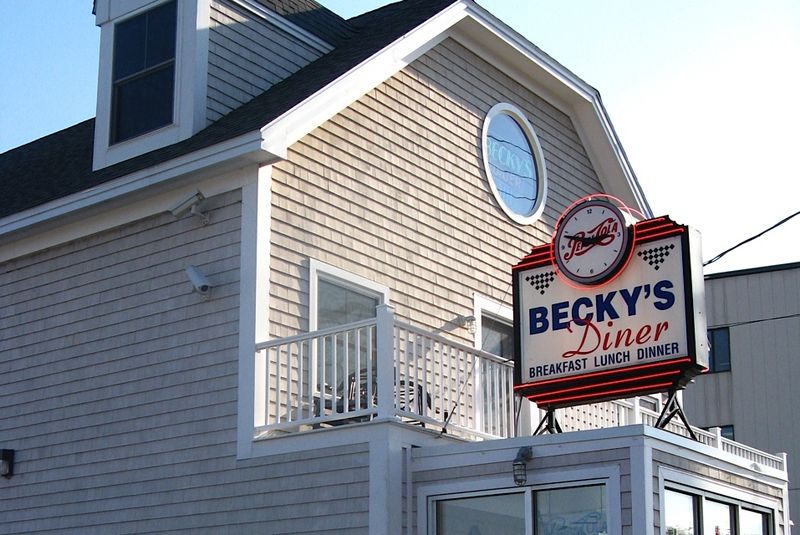 Becky's Diner in Maine