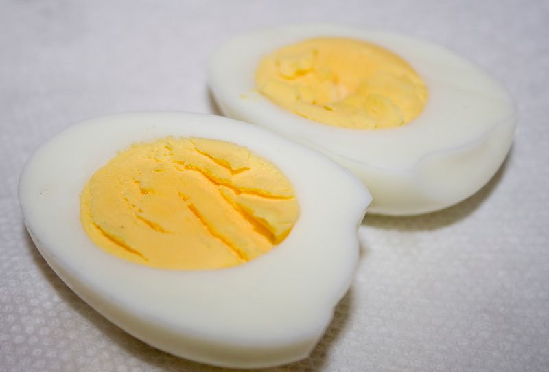 Rubbery Hard-Boiled Eggs