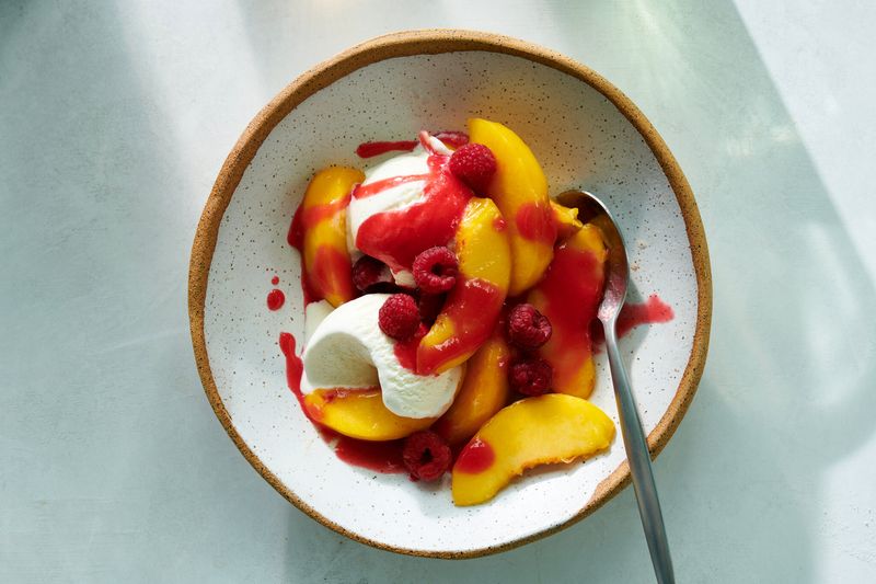 Peach Melba