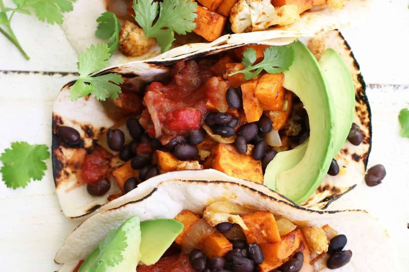 Sweet Potato and Black Bean Tacos