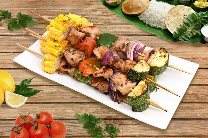 Grilled Vegetable Skewers