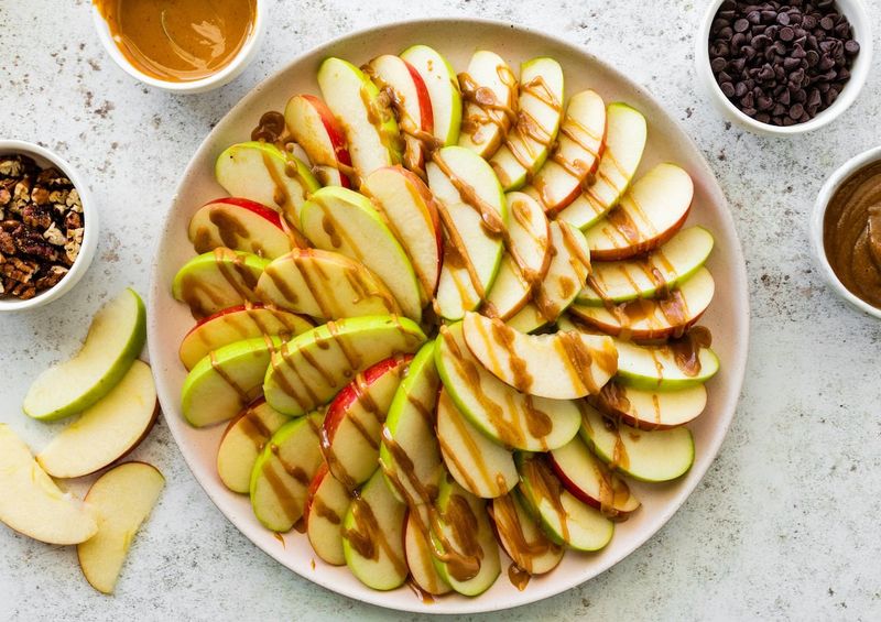 Almond Butter Apple Slices