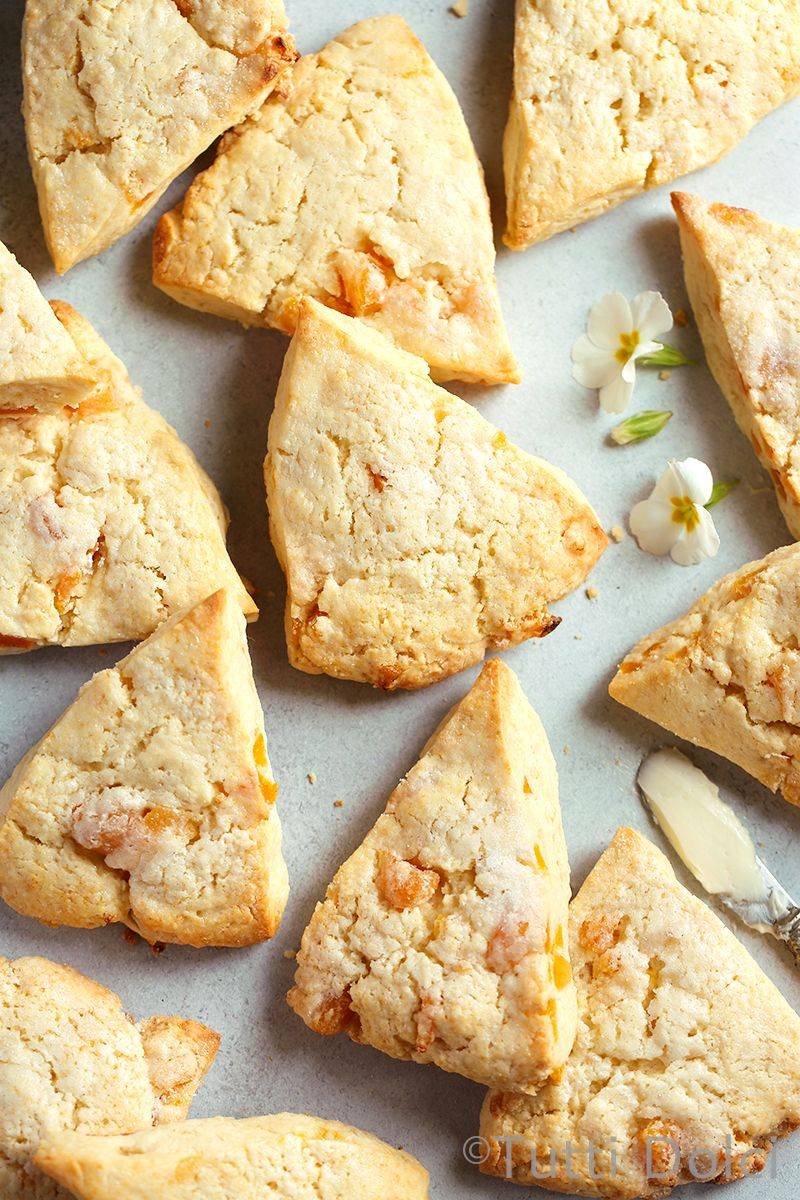 Apricot Almond Scones