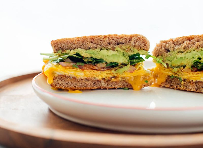 Veggie Breakfast Sandwich