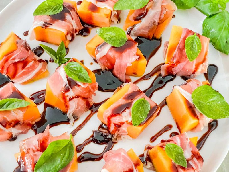 Prosciutto-Wrapped Melon