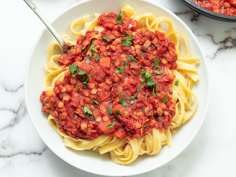 Lentil Bolognese