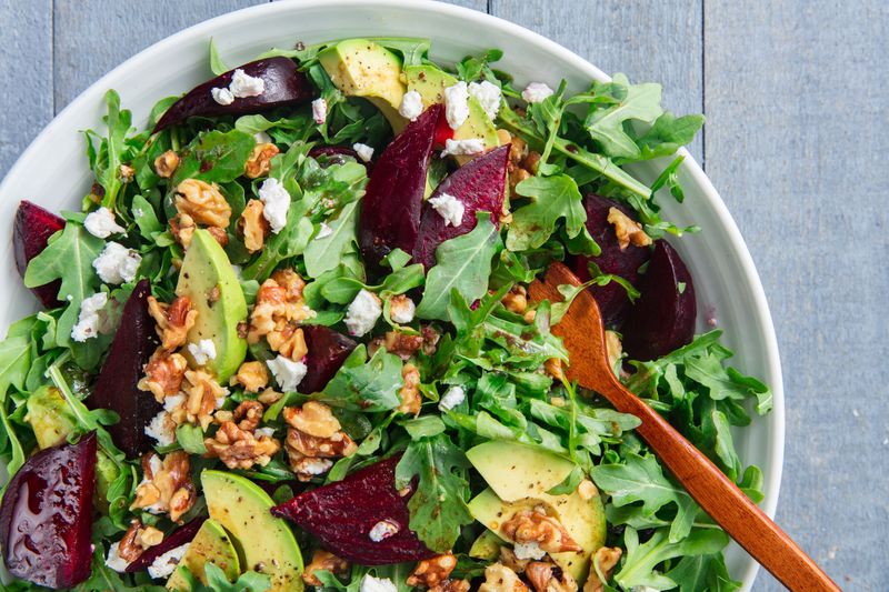 Beetroot and Goat Cheese Salad