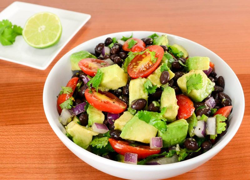 Black Bean and Avocado Salad
