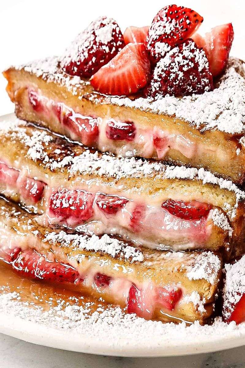 Stuffed French Toast with Berries