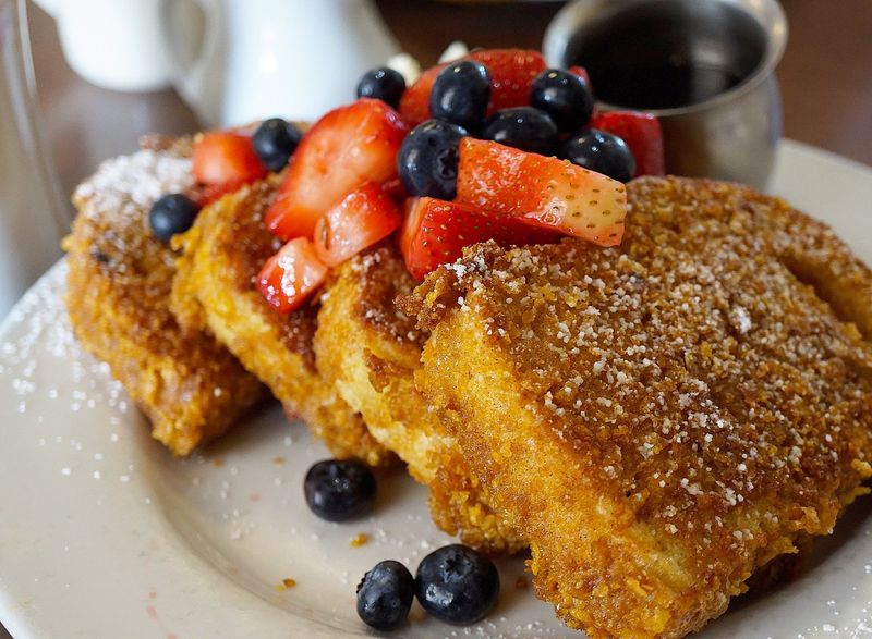 Cornflake Crusted French Toast