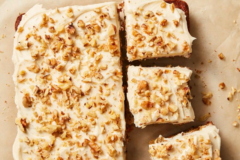 Rustic Carrot Sheet Cake