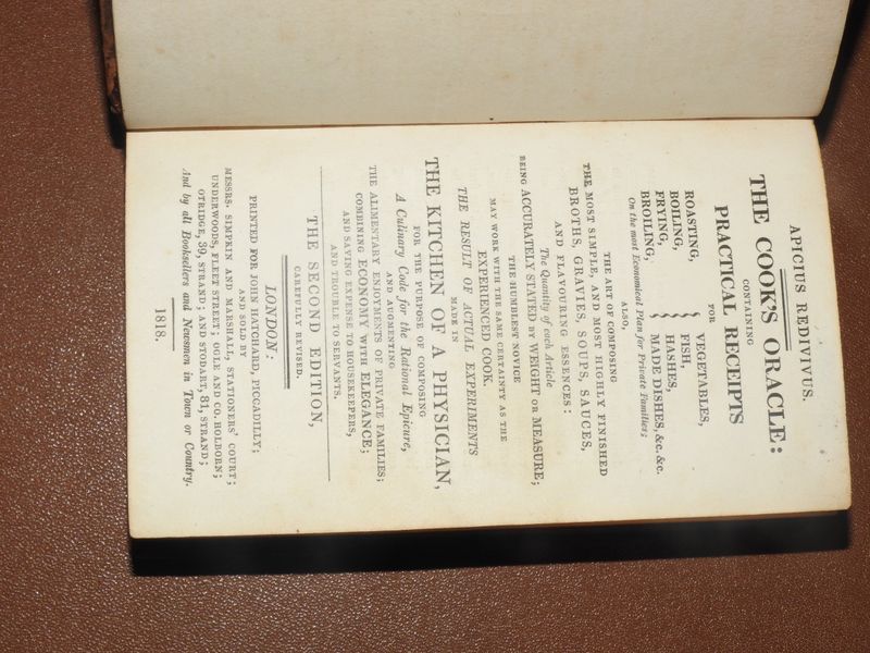 The Cook's Oracle