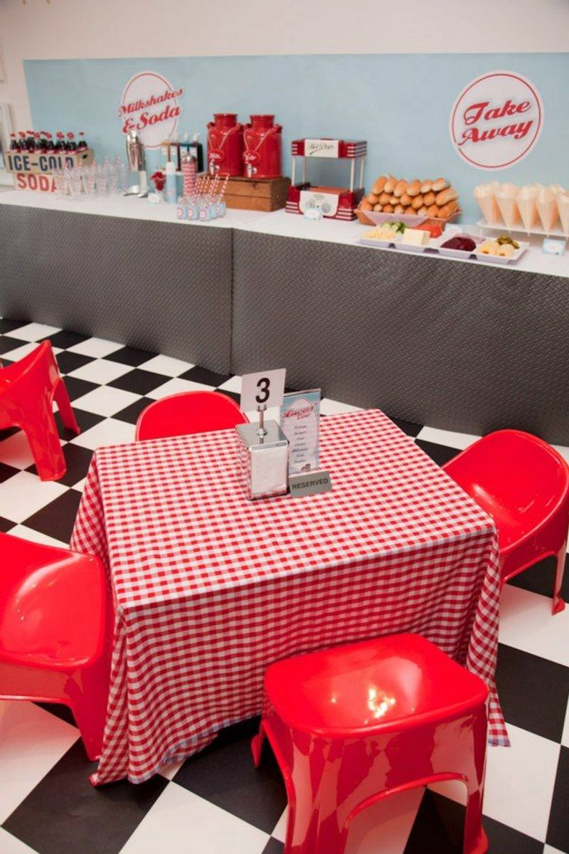 The Retro Diner Buffet