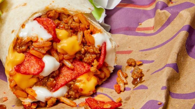 Beefy Crunch Burrito