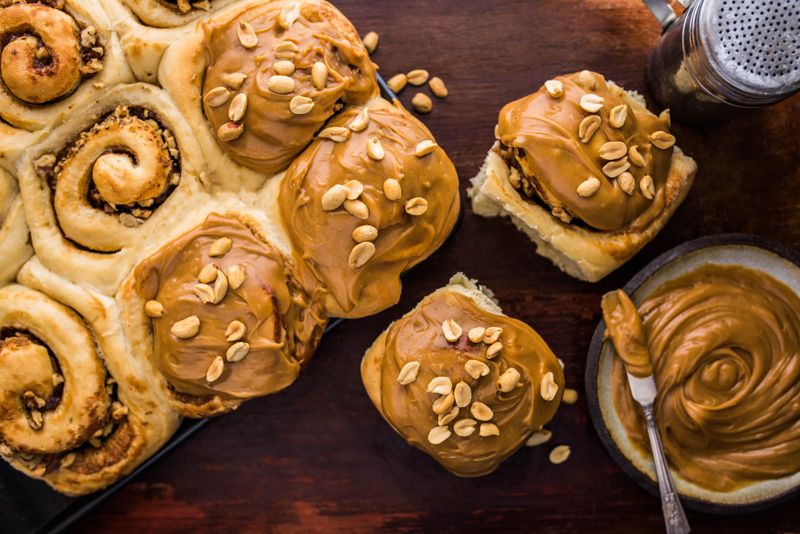 Peanut Butter Cinnamon Roll