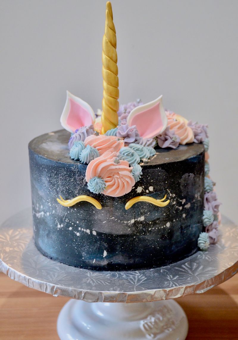 Unicorn Galaxy Cake