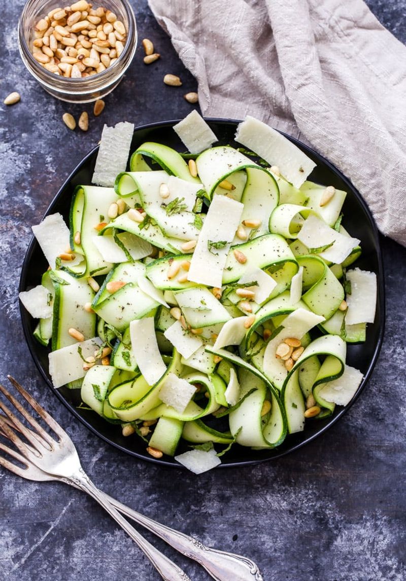Zucchini and Lemon Ribbon Salad