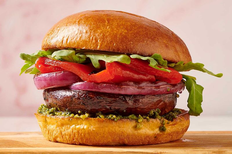 Portobello Mushroom Burger