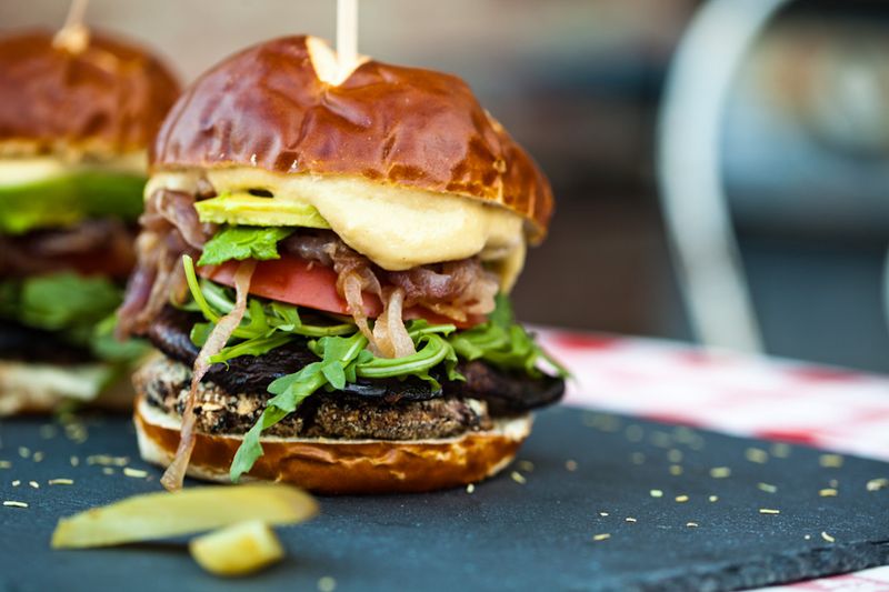 Portobello Mushroom Burger