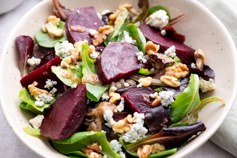 Barley and Beetroot Symphony