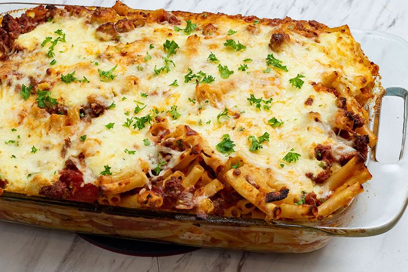 Cheesy Baked Ziti