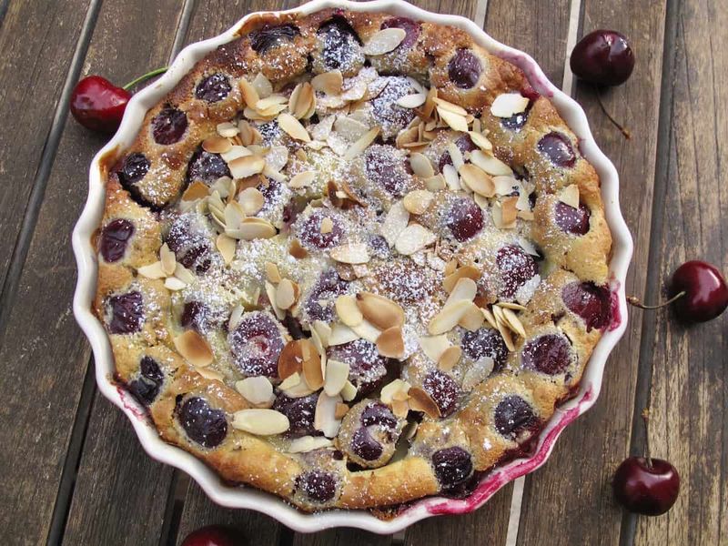 Cherry Amaretto Clafoutis