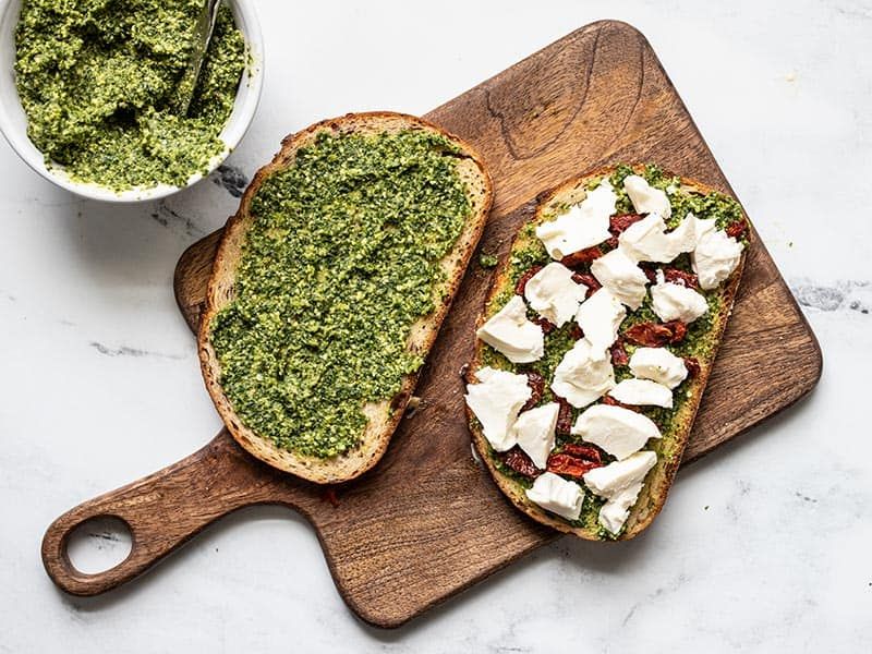 Pesto & Sun-Dried Tomato Fusion