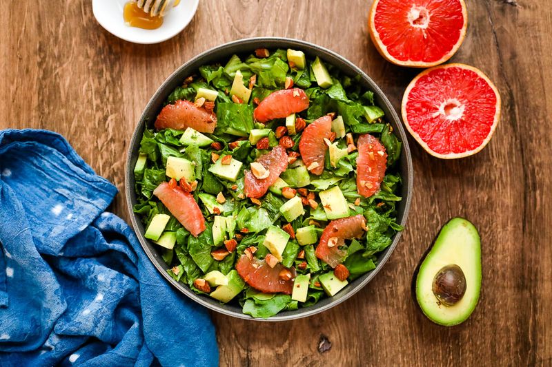 Grapefruit and Avocado Salad