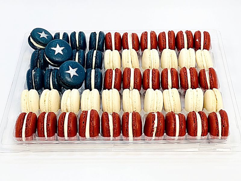 Patriotic Macarons
