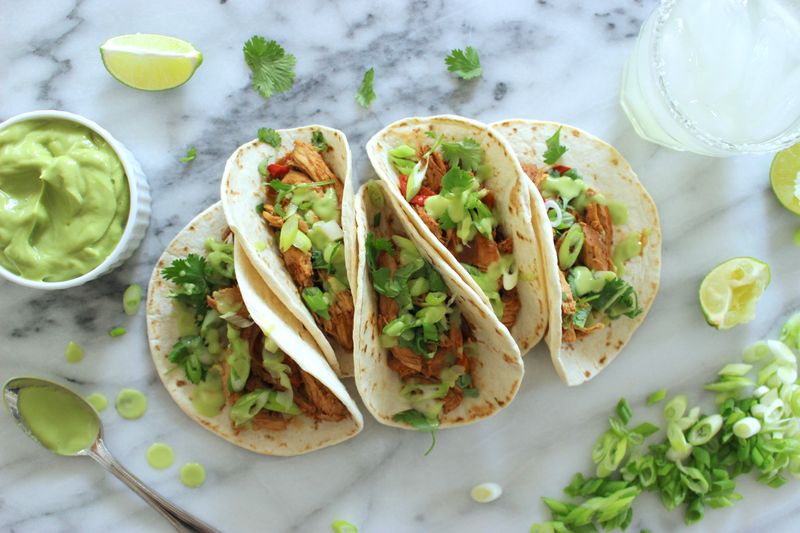 Pulled Chicken Tacos
